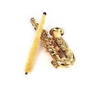 SUPVOX Spazzola per la Pulizia del Sassofono Contralto Gialla Accessorio Leggero e Portatile per Strumenti a Fiato Mantiene Asciutto e senza Fibre Clarinetto e Sax Contralto