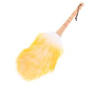 SUPVOX Spazzola Per Pulizia Degli Strumenti Manico in Legno Spolverino in Lana Per Strumento Tradizionale Cinese Rimozione Polvere Pulizia Profonda Accessorio Musicale Riutilizzabile