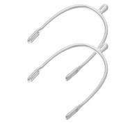 SUPVOX Sperone da Donna in Lega di Zinco per Equipaggiamento Equestre Western, Decorazioni Intagliate a Mano, Cinturini per Speroni Femminili, Accessori Sicuri e Leggeri per Equitazione