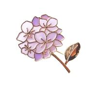 SUPVOX Spilla da Donna in Lega Porpora Smalto, Semplice ed Elegante, Resistente a Rottura e Deformazione, Decorazione Lucida per Abbigliamento e Sciarpe