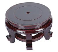 SUPVOX Staffa di Base in Legno cremagliera vivaio confee piedistallo per Piante soprammobili Pallet Piattaforma espositiva in Legno espositore da Tavolo con Vaso di Fiori di Legno