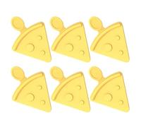 SUPVOX Stampi per Gelato a Forma di Formaggio 6 Pezzi in Plastica Pp Resistenti e Facili da Conservare la Cucina Domestica nella Stagione Calda