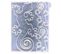 SUPVOX Stampo in Silicone 3d per Decorazioni Murali a Forma di Animale, Fai da Te Resina Epossidica Epossidica, Resistente e Adatto a Principianti per Arte Creativa da Parete