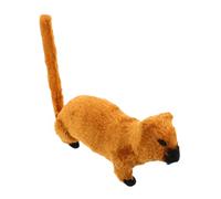 SUPVOX Statuetta di Donnola in Plastica Realistica 24 Cm, Ornamento Animale Educativo per Bambini e Appassionati, Decorazione Artistica e Oggetto Fotografico per Interni
