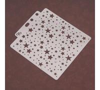 SUPVOX Stencil Disegno Fiori 3 Pezzi - Accessori Creativi Per Hobby E Decorazioni Perfetti Per Progetti Di Arte E Artigianato