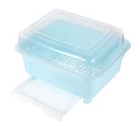 SUPVOX Stendino per Biberon Cassetto a Ribalta e Scaffale Multifunzionale per Cucina Casa, Contenitore Bacchette e Scatola per Stoviglie Ordinata