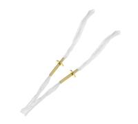 SUPVOX Stoppino per Lampada a Cherosene in Lega, 2 Pezzi da 12-14 Cm, Ricambio per Bruciatore Lampada a Olio Tempio, Accessorio per Lampade a Olio Fai da Te e Lampade al Burro