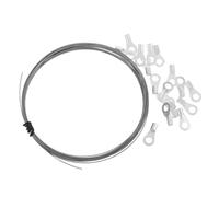 SUPVOX Striscia di Ricambio per Termosigillatrice 0,6 Mm, Elemento Riscaldante a Filo Resistente al Calore, 5 Metri 20 Connettori, Parti di Tenuta Termica per Sigillatura Alimentare