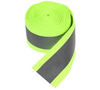 SUPVOX Striscia Riflettente da Cucire Fluorescente Verde 5X3 CM Tessuto di Sicurezza per Abbigliamento e Accessori Nastro Avvertimento per Sport e Attività All’Aperto Visibilità