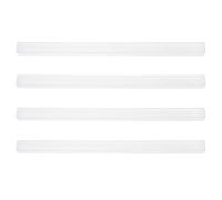 SUPVOX Supporti Mini Porta Mahjong in Plastica Trasparente Set da 4 Porta Tessere da Viaggio per Giochi Mahjong 22-24Mm Supporto Comodo e Riposo Mani Durante Gioco