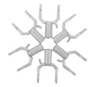 SUPVOX Supporti per Rami di Alberi da Frutto in Metallo Resistenti alle Intemperie, Set da 6 Pezzi per Sostegno e Raddrizzamento Pali da Giardino, Picchetti per Alberelli e Piante