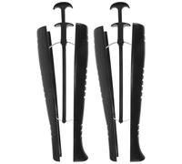 SUPVOX Supporti per Stivali Alti Regolabili 47 Cm Inserti Modellanti in Plastica Nera per Mantenere la Forma degli Stivali da Donna e Uomo Accessori Portatili la Cura e
