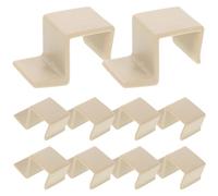 SUPVOX Supporti per Telaio Letto 10pz Staffe di Montaggio Plastica Resistente per Accessori Mobili Ganci per Fissaggio Tavole Stoccaggio Compatibili e Stabili per Lettini