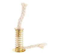 SUPVOX Supporto a Molla per Stoppino Lampada a Olio in Metallo, Porta Stoppini Regolabile per Lanterna a Olio da Tempio, Accessorio Stabile per Illuminazione Cerimoniale e Domestica