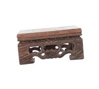 SUPVOX Supporto in Legno per Teiera e Fioriera Base Quadrata per Esposizione Portapiante e Decorazioni Casa Stand con Finitura Liscia e Arrotondato per ed Esterni