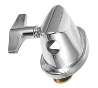 SUPVOX Supporto Morsetto per Gamba Floor Tom in Ferro Placcato Argento Base Robusta per Kit Batteria Compatibile con Vari Modelli Staffa Montaggio Tamburo per Migliorare Suono e