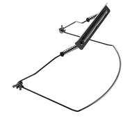SUPVOX supporto per armonica supporto per il collo dell'arpa per strumenti a fiato per arpa deposito strumenti a fiato display strumento Metallo plastica Black