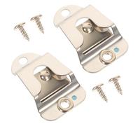 SUPVOX Supporto Per Microfono Cb in Metallo, Clip Di Fissaggio Per Microfono a Mano, Set Da 2 Pezzi Viti, Staffa Per Radioamatori Da Auto Per Montaggio Veicolare