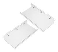 SUPVOX Supporto per Piante da Parete in Acrilico Trasparente con Ventose 2 Pezzi 30 CM Mensola da Finestra per Piante Succulente e Erbe Aromatiche Organizer per Balcone e Davanzale