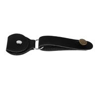 SUPVOX Supporto per Tracolla per Chitarra con Custodia Portaplettri in Pu Bottoni per Tracolla e Adattatore per Porta Plettri Accessorio per Chitarra con Cinghia e Lacci per Chitarristi