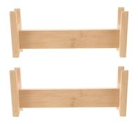 SUPVOX Supporto Porta Mattarello in Legno Antiscivolo da Cucina, Base per Rulli Pasta e Fondente, Set 2 Pezzi per Organizzazione Utensili su Piano di Lavoro