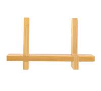 SUPVOX Supporto Porta Taglierino in Bambù Ventilato, Scaffale Portautensili da Cucina Angoli Arrotondati, Porta Coltelli e Taglieri per Utensili Asciutti e Organizzati Stile Casuale