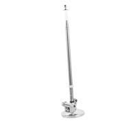 SUPVOX Supporto Portabandiera Auto Regolabile in con Ventosa Resistente Vento per Esterni Montaggio Facile su Superfici Lisce come Tetto Auto Veicoli Metri Telescopico