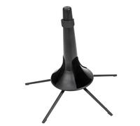 SUPVOX Supporto Portatile Per Tromba in Metallo Protezione in Cotone, Espositore Compatto Richiudibile Per Strumenti Musicali, Adatto Per Conservazione Ed Esposizione Professionale