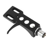 SUPVOX Supporto Testina Fonografica per Giradischi Dj, Portatestina Phono Nero Controllo Risonanza e Montaggio Facile per Cartuccia di Ricambio Vinile