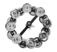 SUPVOX Tamburello per Piatti Doppia Serie Charleston per Batteria Tamburello per Percussioni Anello per Piatti Accessorio Leggero e Robusto