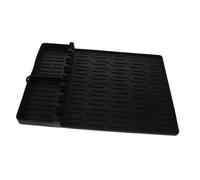 SUPVOX Tappetino in Silicone Resistente al per BBQ Protezione Laterale con Design per Drenaggio Supporto per Spatola Facile da per all e
