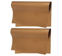 SUPVOX Tappetino per Tortiera Resistente al Calore 300x400 Mm Doppia Faccia Liscia, Set 2 Pezzi Tappetino da Forno Antiaderente Riutilizzabile per Cottura in Forno e Cucina