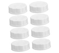 SUPVOX Tappi per Bottiglie a Bocca Larga e Tappi di Chiusura per Biberon, Set da 8 Pezzi in Pp Resistente, Chiusura Ermetica Anti-perdita per Uso Quotidiano e Viaggi, Accessori