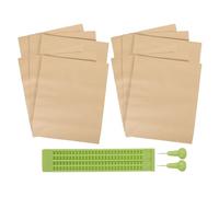 SUPVOX Tavoletta e Portatile 28 Caselle 4 Righe Braille per Scrittura Braille Riutilizzabile Accessori per Non Vedenti per Studiare Decorazioni Scuola