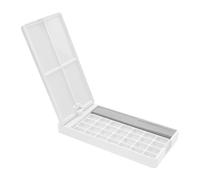 SUPVOX Tavolozza Acquerelli Rotante Portatile Vassoio per Miscelazione Area Tavolozza di Vuota Coperchio per Artisti di Tutti