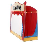SUPVOX Teatrino Marionette Ombre Cinesi per Accessori Teatro Scuola Palco Interattivo per Racconti e Gioco Educativo
