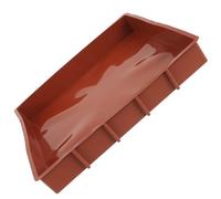 SUPVOX Teglia Silicone Antiaderente Rettangolare per Crostate e Panini 26X30X2,6 CM Utensile da Cucina per Dolci e Snack