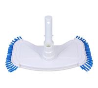 SUPVOX Testa Aspirapolvere Piscina Bianca con Spazzole Laterali per Pulizia Piscine Cloro e Vasche Idromassaggio Facile Installazione e Uso per Piscine di Ogni Dimensione