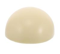 SUPVOX Testa di Manichino in Plastico Beige Compatta e Portatile per Pratica di Acconciature e Supporto per Parrucche Intrecciate e Esposizione Cappelli
