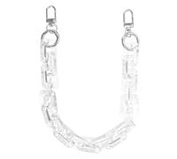 SUPVOX Tracolla a Catena in Acrilico per Borsa Colorata, Manici a Catena Resistenti in Metallo, Cinghia per Borsa Versatile per Decorazione e Uso Quotidiano Colore Casuale