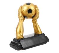 SUPVOX Trofei Premio Coppa d'oro da Calcio in Posa da Portiere Elegante Resina per Eventi di Squadra
