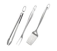 SUPVOX Utensili Barbecue con Forchetta e Pinza PP per Appendere Accessori Resistenti e Facili da Riporre per Grigliate Professionali