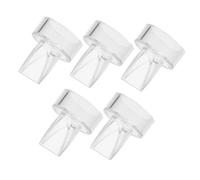 SUPVOX Valvole Accessori Sicuri e Privi di Sbavature in Silicone per Tiralatte Manuale 5 Unitá Parti di Ricambio Anti-reflusso per Pompe per Allattamento