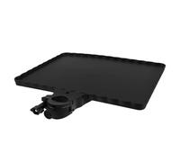 SUPVOX Vassoio Multiplo in Plastica Nero per Microfono con Design Multifunzionale e Grande Dimensione per Live Streaming e Public Speaking