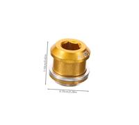 SUPVOX Vento Aerazione per Batteria in Lega Alluminio Resistente Accessorio per Strumento Percussione Vite per Rullante e Grancassa Facile Installazione e Suono