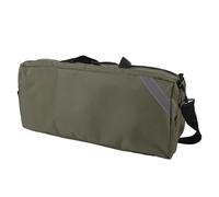 SUPYINI Borsa per i vigili del fuoco, grande capacità, con tracolla regolabile, striscia riflettente, tessuto Oxford 600d per esterni, emergenza, borsa dei pompieri per escursioni (verde)