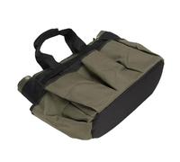 SUPYINI Borsa per Utensili da Giardino da Giardino da 600d in Stoffa con Fondo per la Tavola, più Tasche Compartimenti per una Borsa di Giardinaggio a Prova di Esterno e Umido Verde