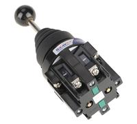 SUPYINI Joystick - Interruttore 12 V 4 posizioni, colore: Nero 4 NO 1 CS-402 Sti