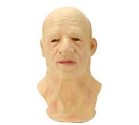 SUPYINI Maschera in silicone - Maschera horror realistica per cosplay di Halloween, 26 x 25 x 15 cm (colori assortiti)