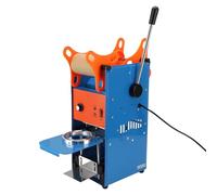 SUPYINI Sigillante Semi Automatic Cup con Tecnologia Avanzata, Sigillante Forte per Varie Bevande, Sigillatore elettrico per 75 mm, 90 mm, diametro 95 mm (spina UE 220V)